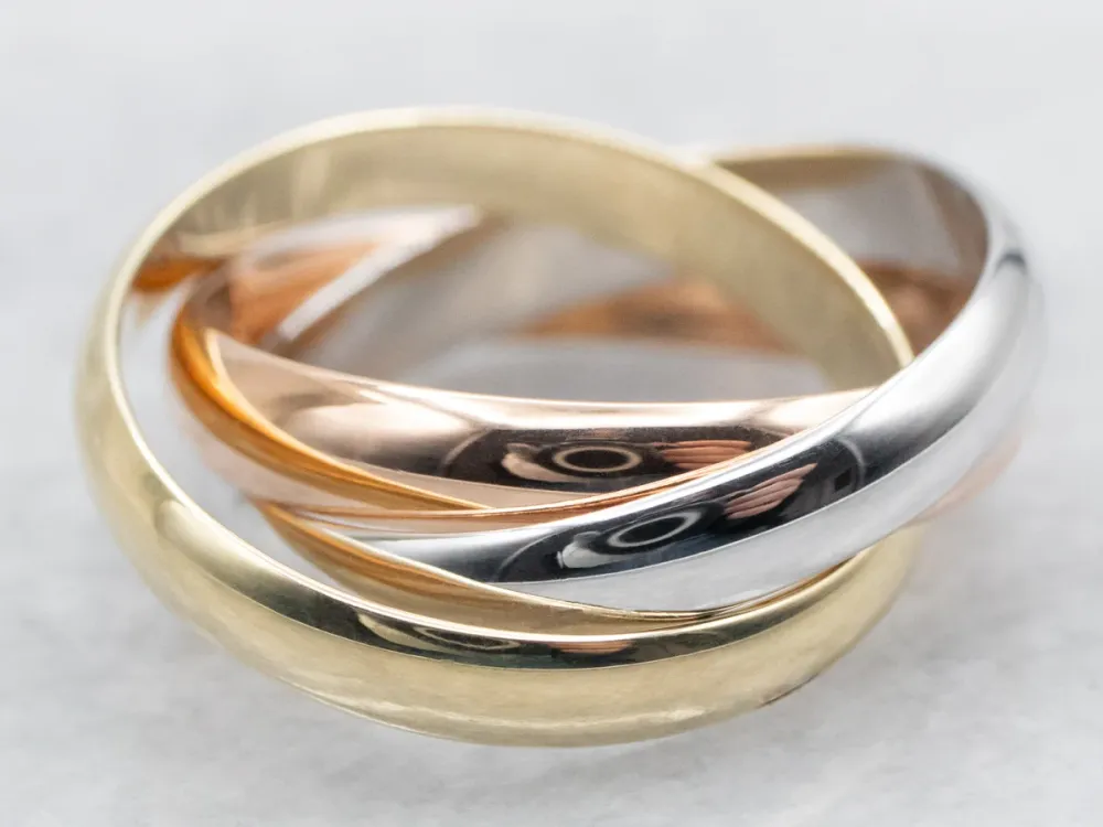 Kogelgewricht Tri Color Interlocking Bands