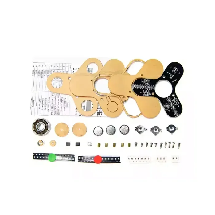 LED Tri-Leaf Finger Tip Gyroscope DIY Electronic Kit compatibel met VW Golf 7