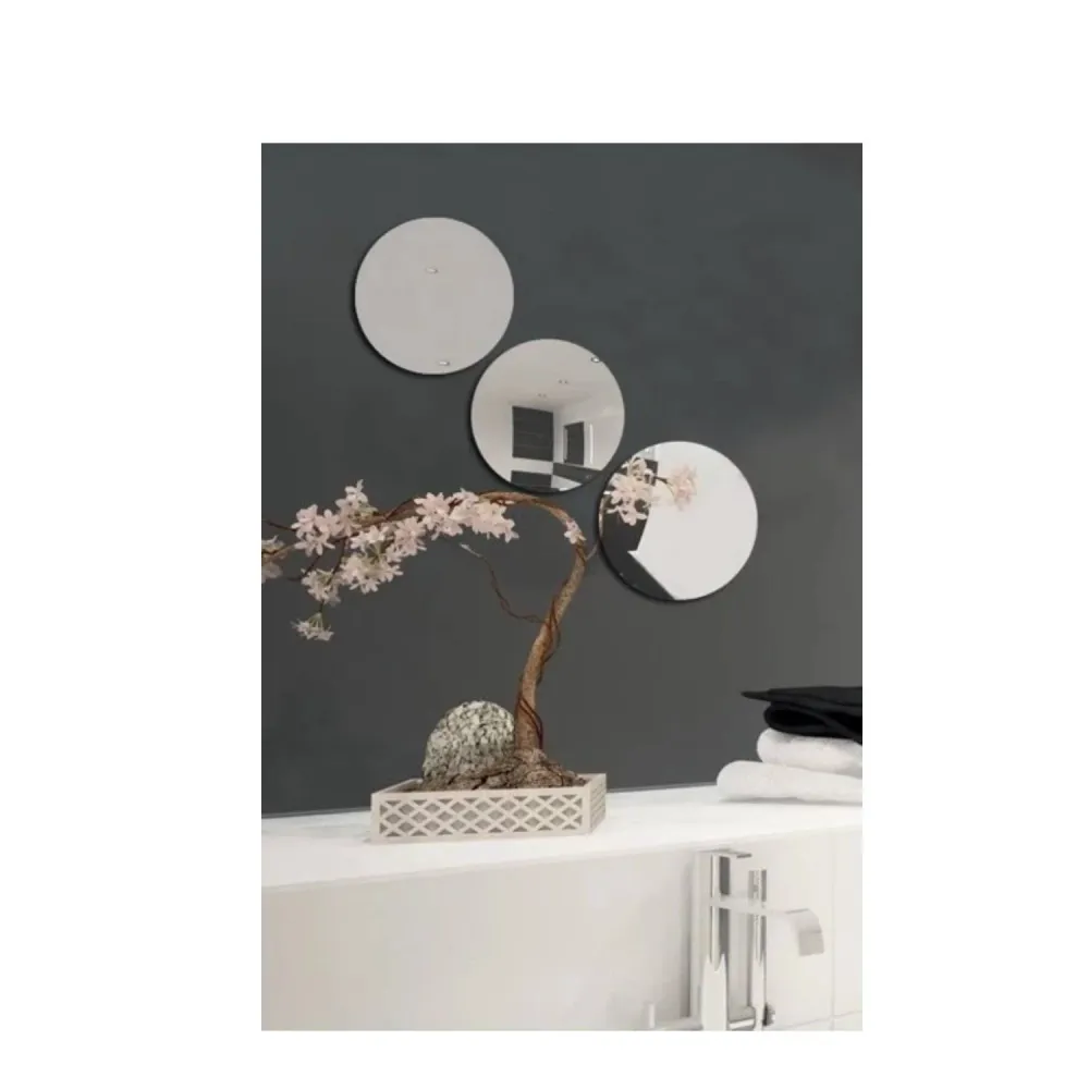 Set 3 adhesive mirrors model Diamond voor terreinvoertuigen