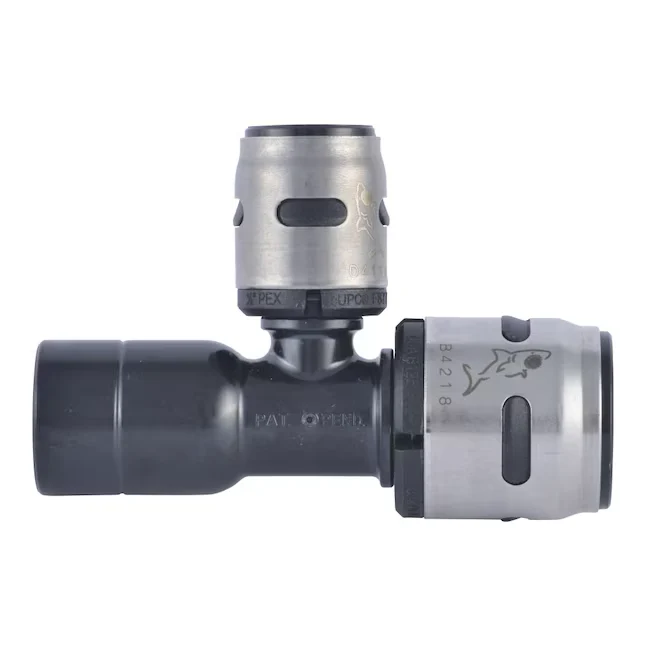 SharkBite EvoPEX 3/4- CTS x 3/4- x 1/2- Push-to-Connect Reducing Street Tee pak van 3