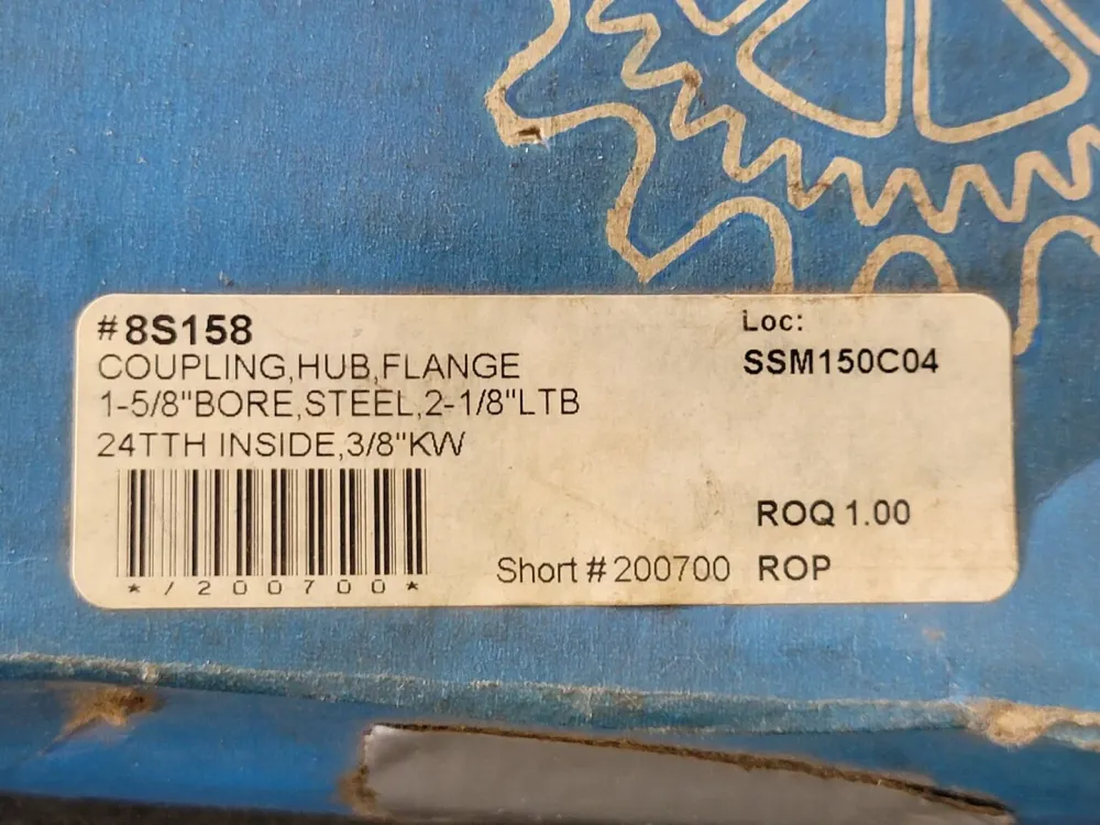 Coupling Flange 8S158, ,8S 1-5/8