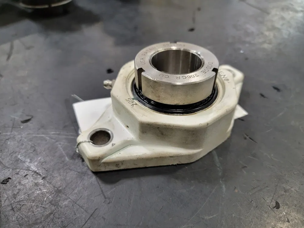 Flange Block Bearing 1.18" Bore, UCFL206CR CU (E-markering)