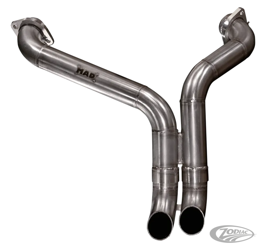 MAD Exhausts Kort XL86-UP stainless Harley-Davidson Gehard Staal