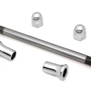 5/8" Voor alle modellen Chrome Front Axle Kit Harley-Davidson