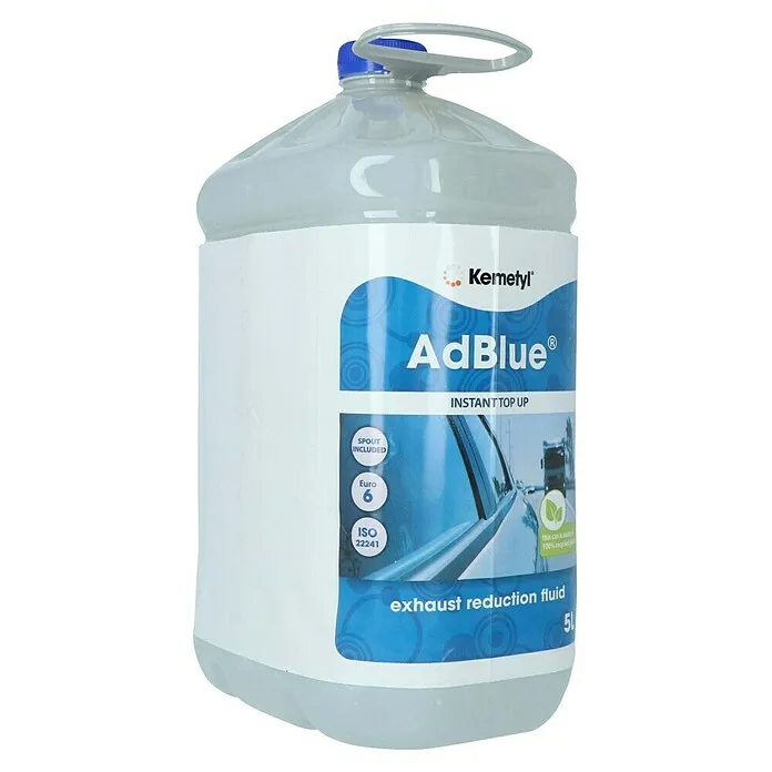 Kemetyl Dieseladditief AdBlue Uitstootverminderingsvloeistof - 5 l, Geschikt voor: Dieselmotoren met Kalibratiecertificaat