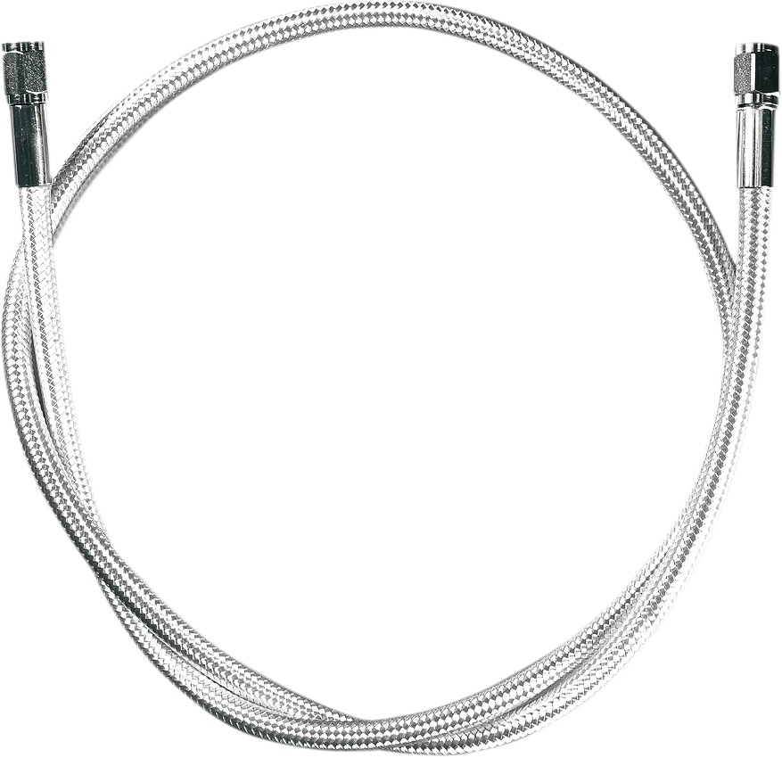 MAGNUM BRAIDED DOT MULTI-COMPATIBEL BRAKE LINES AND FITTINGS CHROMITE II 32"BRAKE LINE