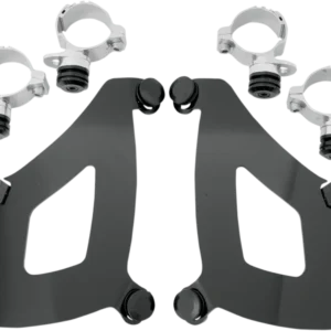 ISOFIX Compatibele MEMPHIS SHADES METRIC MEMPHIS SHADES BULLET FAIRINGS MNT KIT BUL VN9 XVCUS BLK