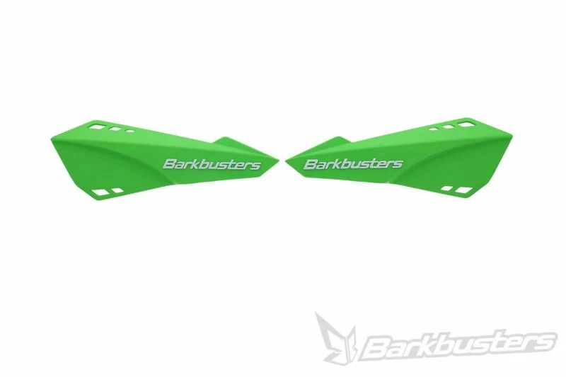 Kit completo paramanos de bicicleta Barkbusters verde met CE-Keurmerk
