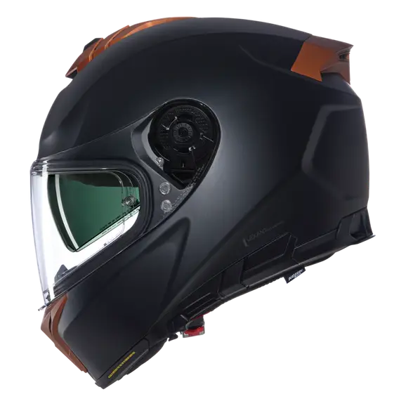 Brandblusser NOLAN N80-8 CLASSICO NOBILE 311 CASCO INTEGRAL NERO OCRA Nero