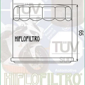 Filtro de aceite cromo Hiflofiltro HF138C