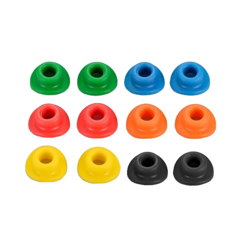 Par de gomas para valvula de rueda Vparts amarillo met glassnijder