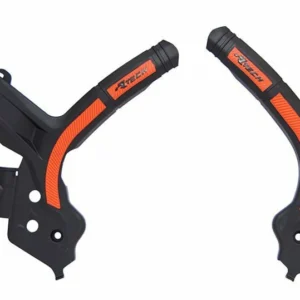 Protector de Chasis Bi-Material RACETECH Negro / Naranja met draagtas