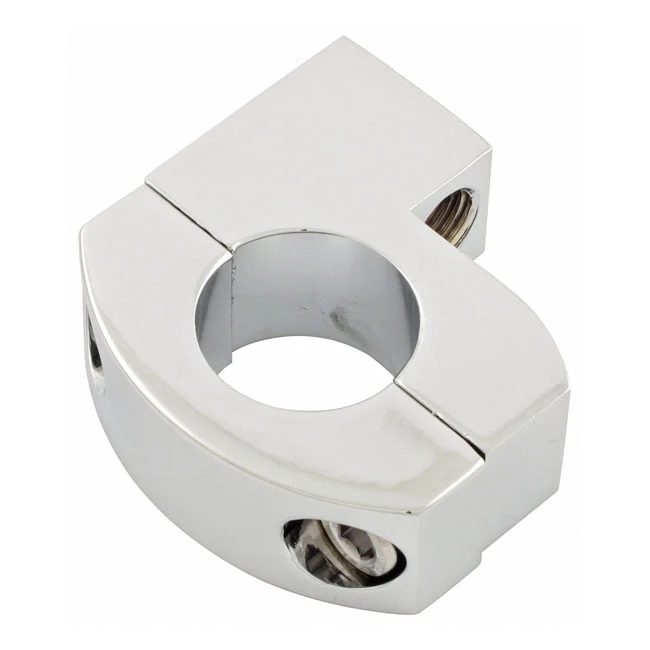 Automatische Soporte Retrovisor Breed inzetbaar 22mm Handlebar Mirror Clamp M10 X 1.25 Chrome