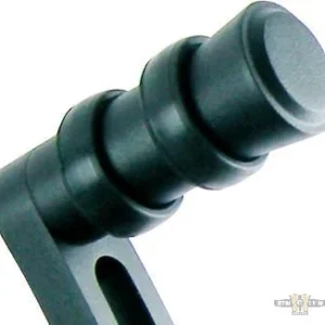 Billet Shift / Brake Peg Ravenzwart, Anodized Harley-Davidson | 60° kegel | M14x1.5
