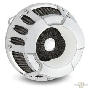 Contactloze Deep Cut Inverted Series Air Cleaner Verchroomd Harley-Davidson