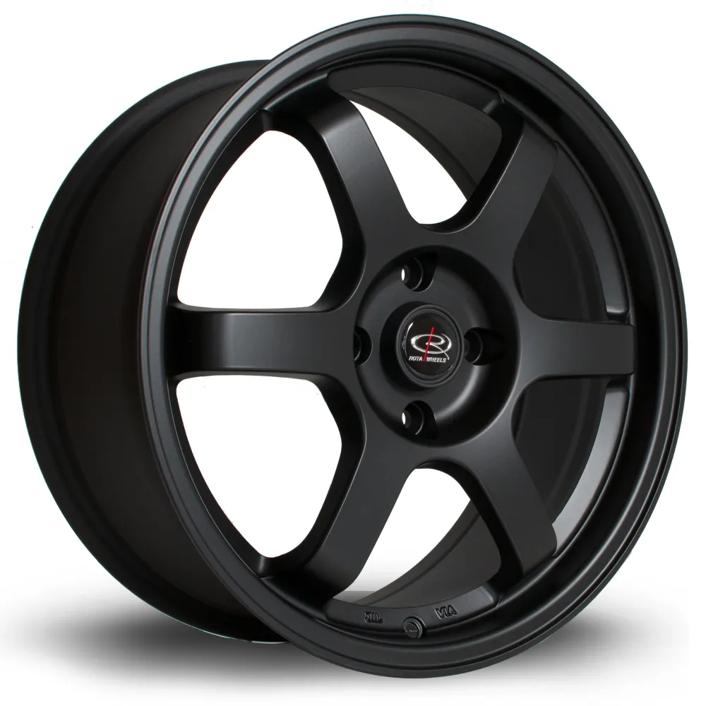 Rota Grid 17x7.5" 5x100 ET45, Flat Ravenzwart