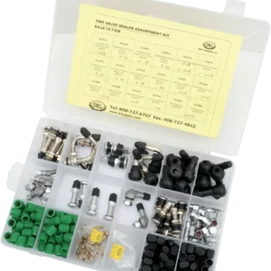 K&L SUPPLY VALVE STEM KIT VALVE STEM ASSORTMENT met bevestigingskabel