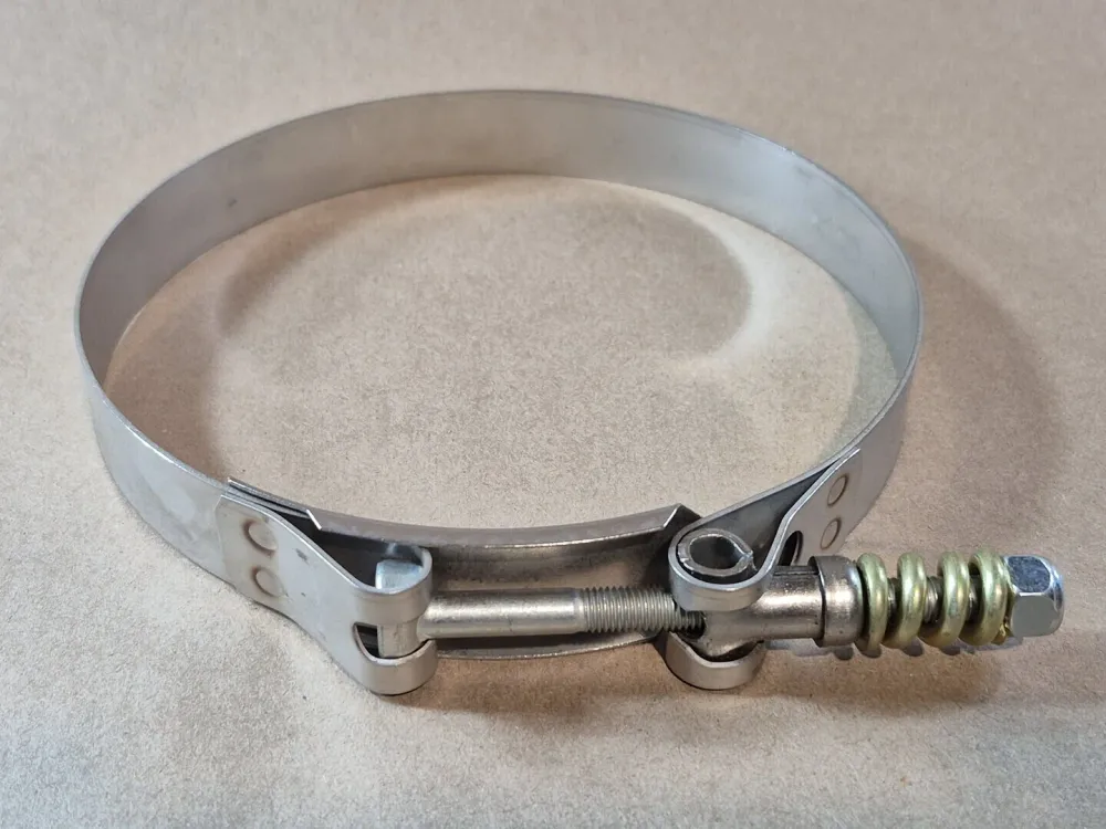 130.3 mm to 138.2 mm Diameter T-Bolt Clamp 219-0314