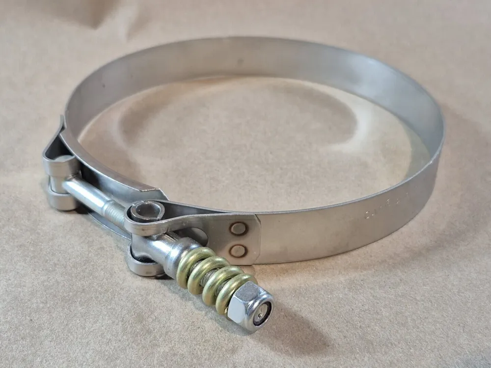 130.3 mm to 138.2 mm Diameter T-Bolt Clamp 219-0314