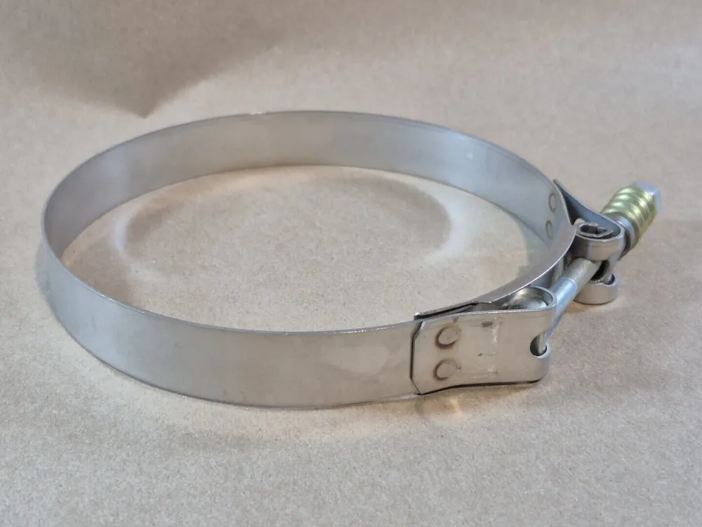 130.3 mm to 138.2 mm Diameter T-Bolt Clamp 219-0314