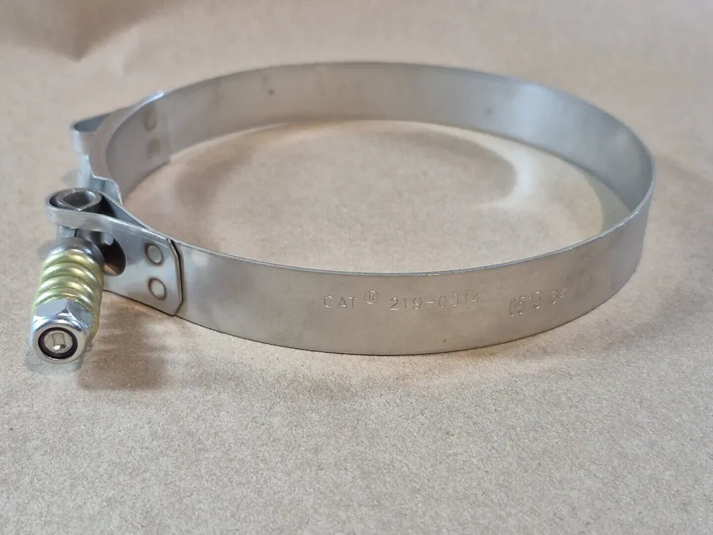 130.3 mm to 138.2 mm Diameter T-Bolt Clamp 219-0314