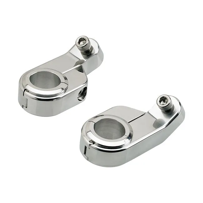 Biltwell, Angled O/S Speed Clamps Verchroomd Harley-Davidson
