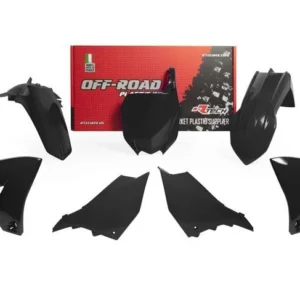 RACETECH Plastiek Kit - Black Yamaha YZ125/250