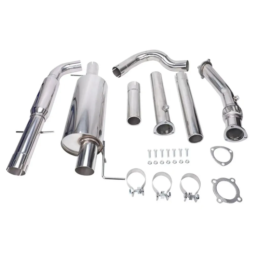 1999-2005 Volkswagen Golf Mk4 1.8T 3" Katloos uitlaatsysteem + downpipe