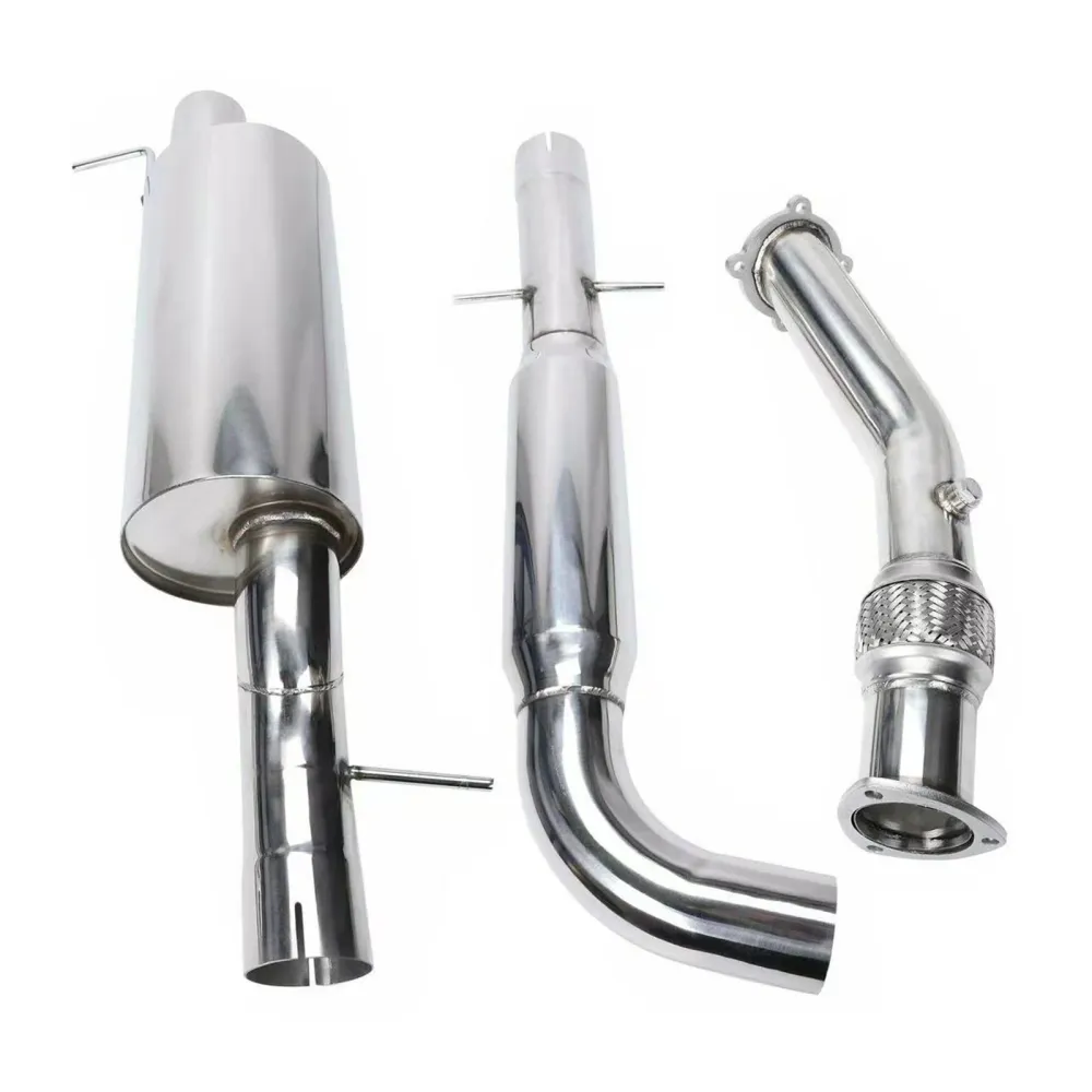 1999-2005 Volkswagen Golf Mk4 1.8T 3" Katloos uitlaatsysteem + downpipe