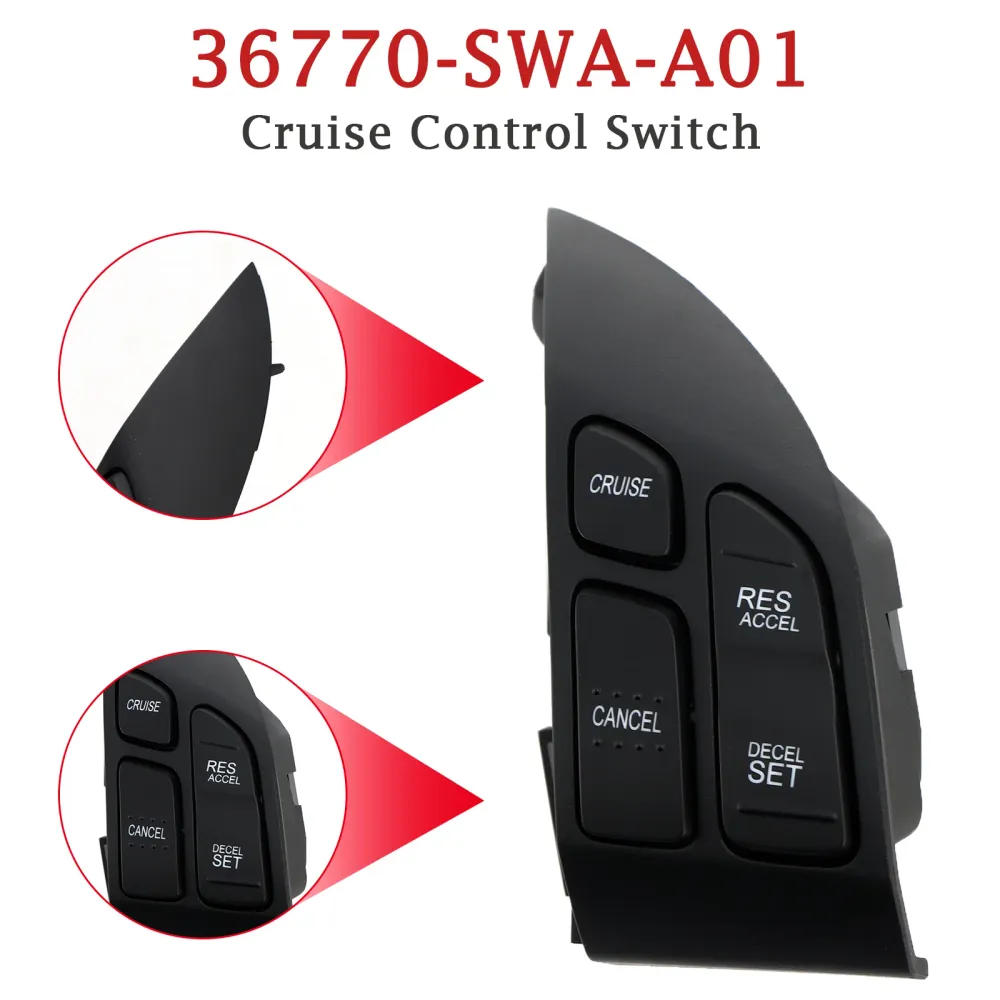 2007-2011 Honda CR-V cruisecontrolschakelaar 36770-SWA-A01