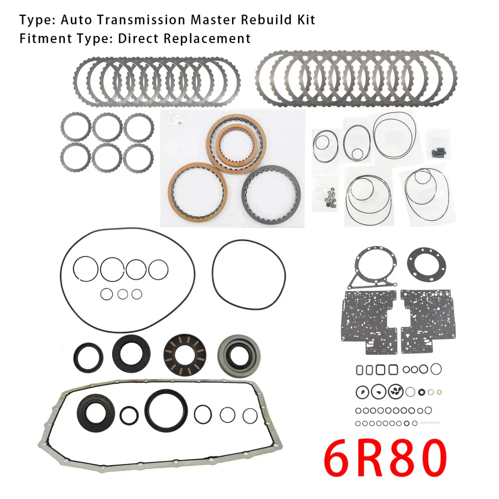 2009-2014 F150 3.5L 4.6L 5.0L 5.4L 6.2L 6R80 Automatische Transmissie Master Rebuild Kit Koppelingsplaten