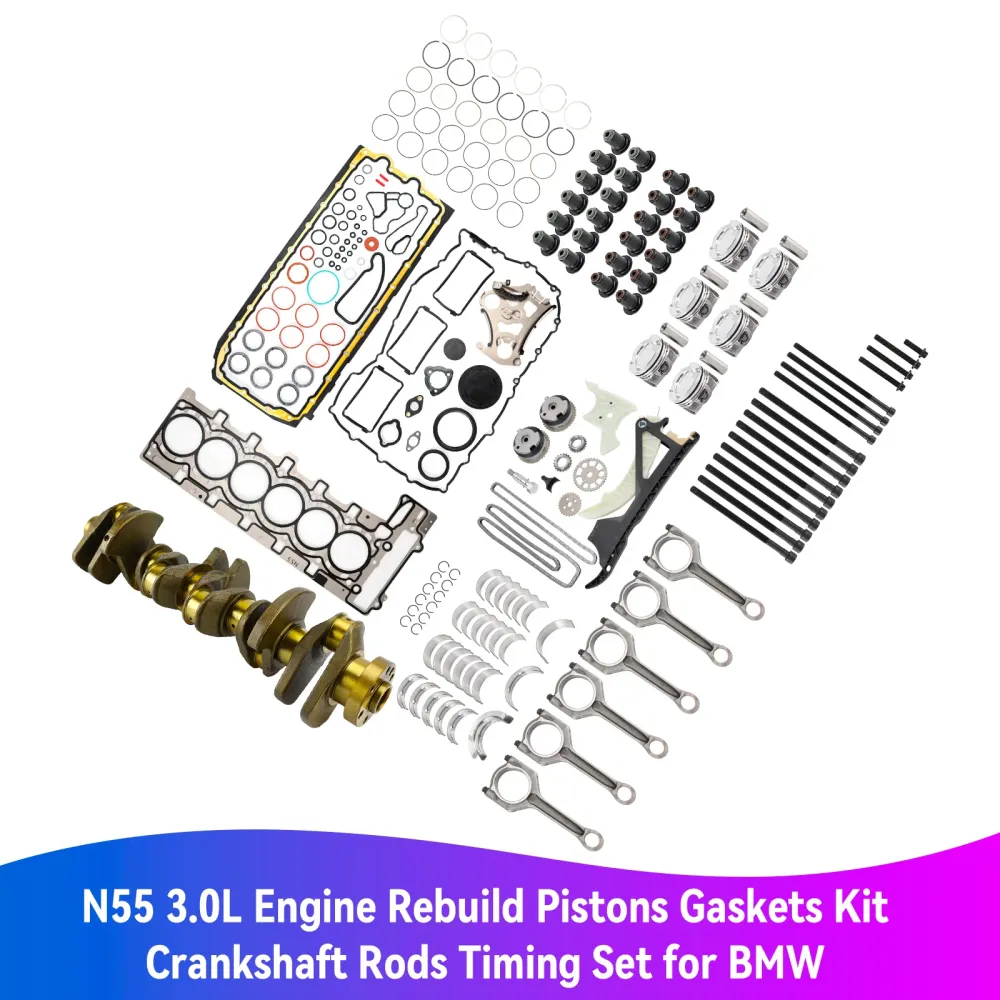 2010-2015 BMW X1 xDrive35i E84 N55 3.0L Motorrevisie Zuigers Pakkingset Krukasstangen Timingset 11212163665