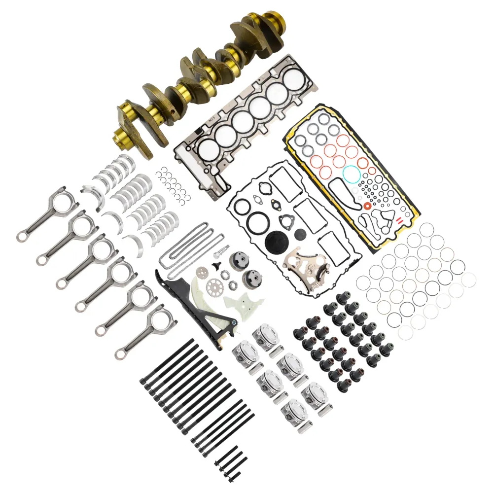 2011-2018 BMW 640i F06 F12 F13 N55 3.0L Motorrevisie Zuigers Pakkingen Kit Krukasstangen Timingset 11212163665