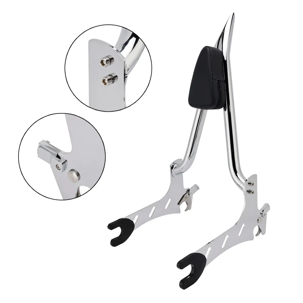 2021-2022 Indian Springfield Dark Horse Passagier Sissy Bar Rugleuning