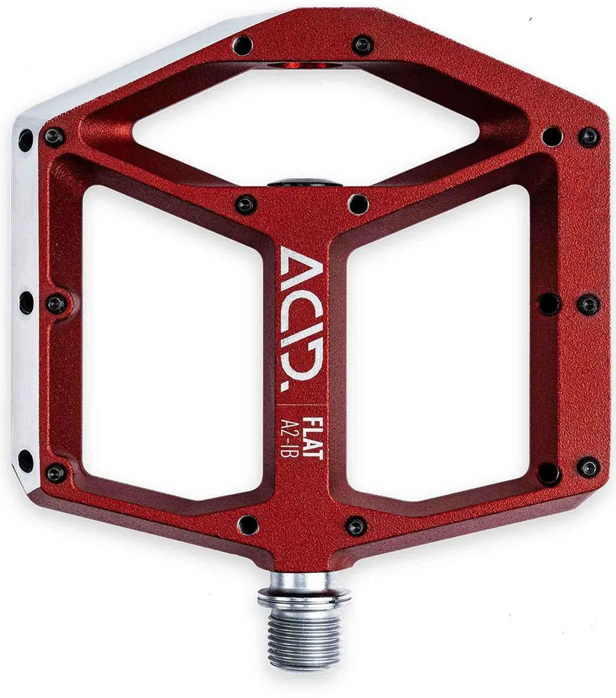 ACID PEDALS FLAT A2-IB RED