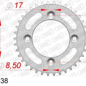 AFAM Aluminium Standard Rear Sprocket - 420