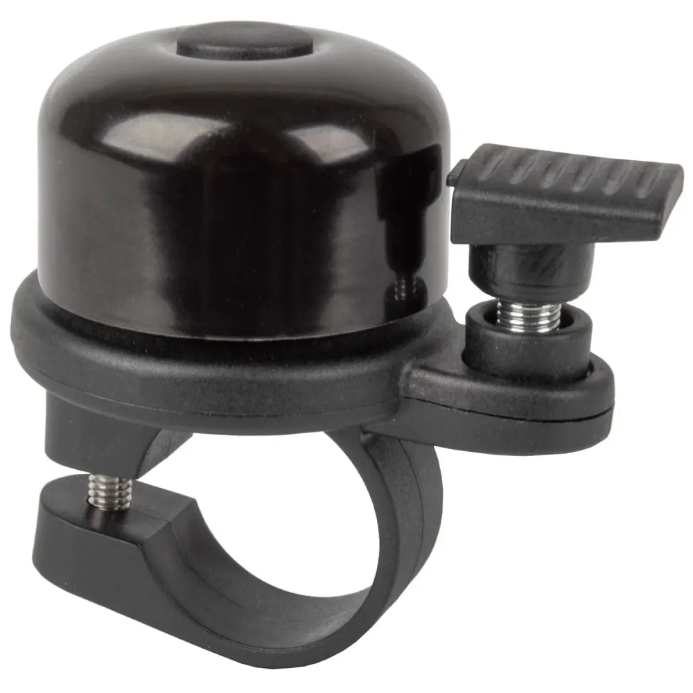 Airbell fietsbel met Airtag houder ø31.8mm - Zwart