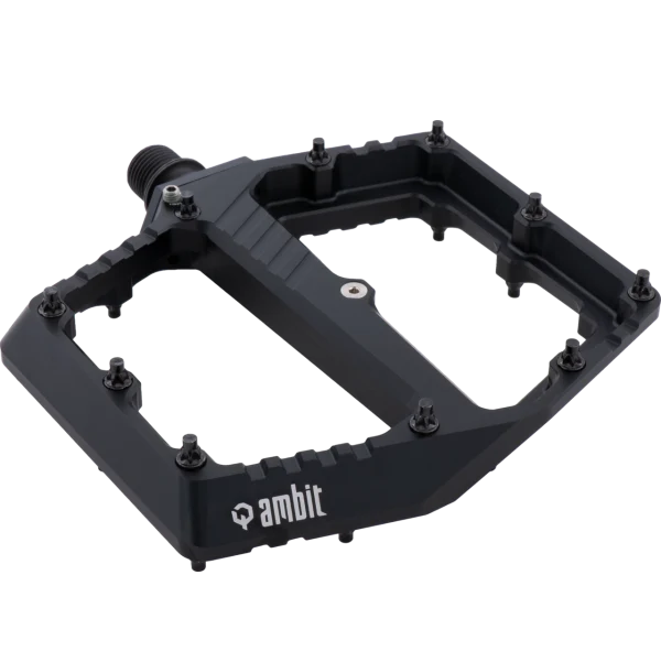 AMBIT BREACH Medium vlakke pedalen Zwart
