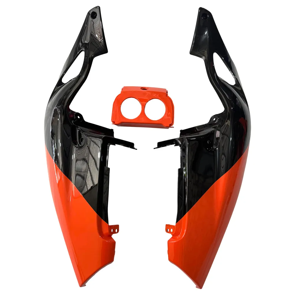 Amotopart 1990-1998 Honda CBR250RR MC22 Orange Black Fairing Kit