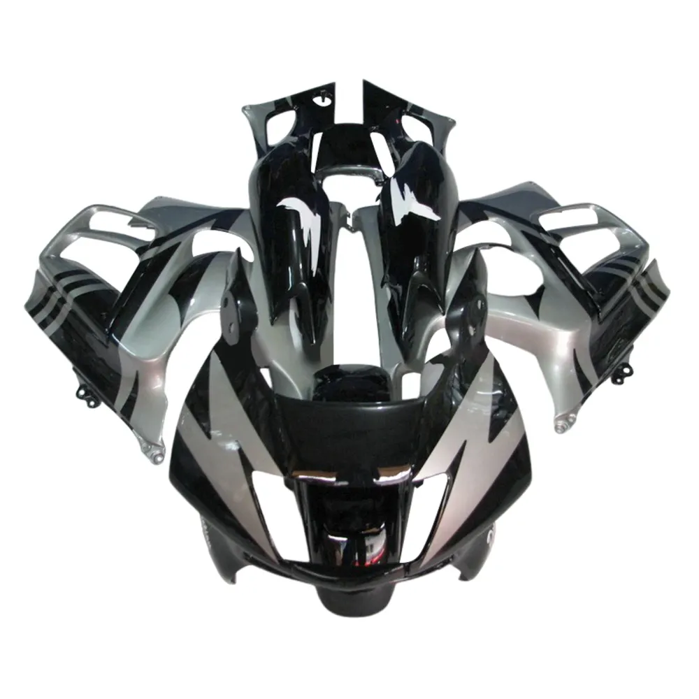 Amotopart 1997-1998 Honda CBR600 F3 Black Gray Fairing Kit