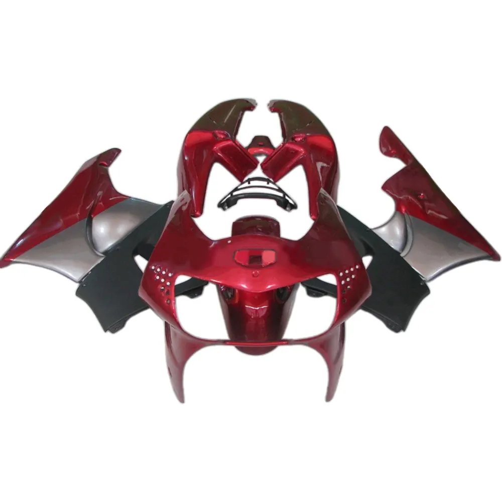 Amotopart 1998-1999 Honda CBR900RR 919 Red Black Gray Fairing Kit