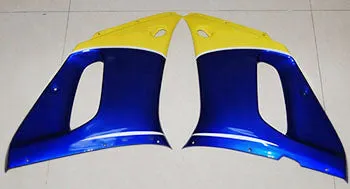 Amotopart 1998-2002 Yamaha YZF 600 R6 geelblauwe kuipset