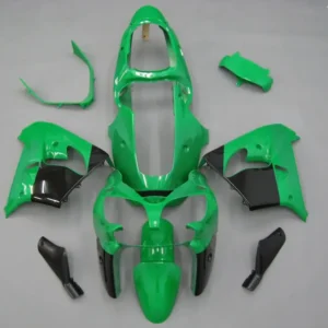 Amotopart 2000-2001 Kawasaki ZX9R groen-zwarte kuipset