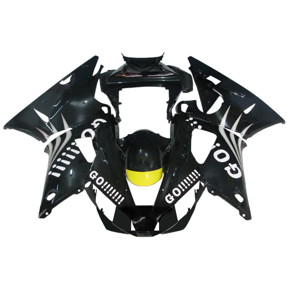 Amotopart 2000-2001 YAMAHA YZF 1000 R1 Black White Beurskit