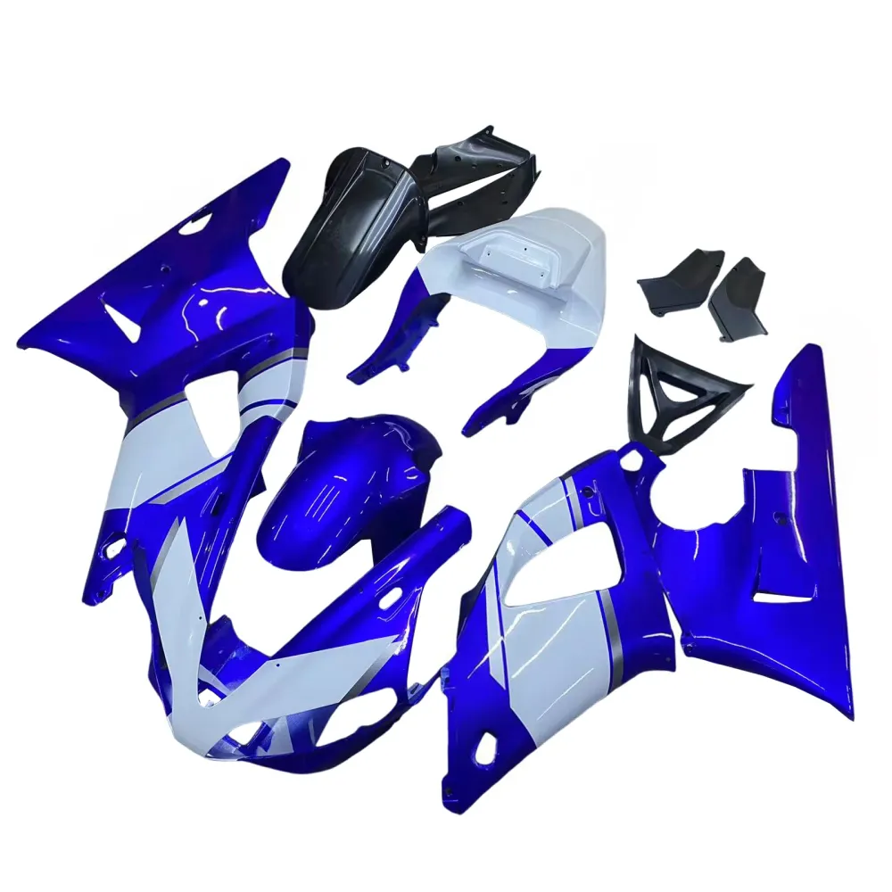 Amotopart 2000-2001 YAMAHA YZF 1000 R1 Black White Blue Beurskit