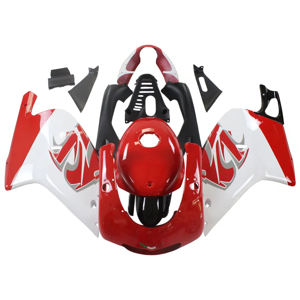 Amotopart 2000-2005 Aprilia RS125 White & Red Fairing Kit