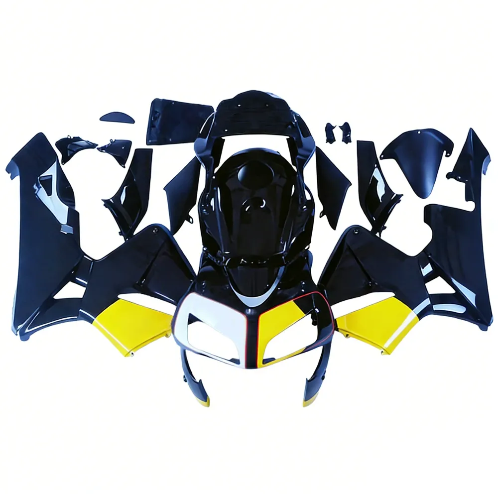 Amotopart 2003-2004 Honda CBR600RR geelzwarte kuipset
