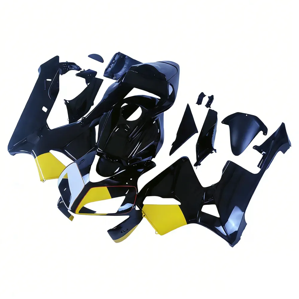Amotopart 2003-2004 Honda CBR600RR geelzwarte kuipset