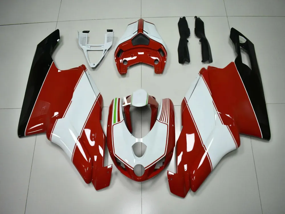 Amotopart 2005-2006 Ducati 999/749 rood-witte kuipset