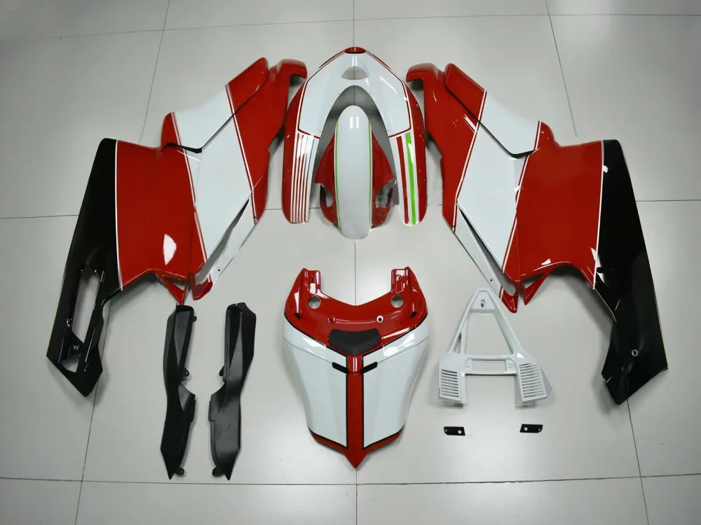 Amotopart 2005-2006 Ducati 999/749 rood-witte kuipset